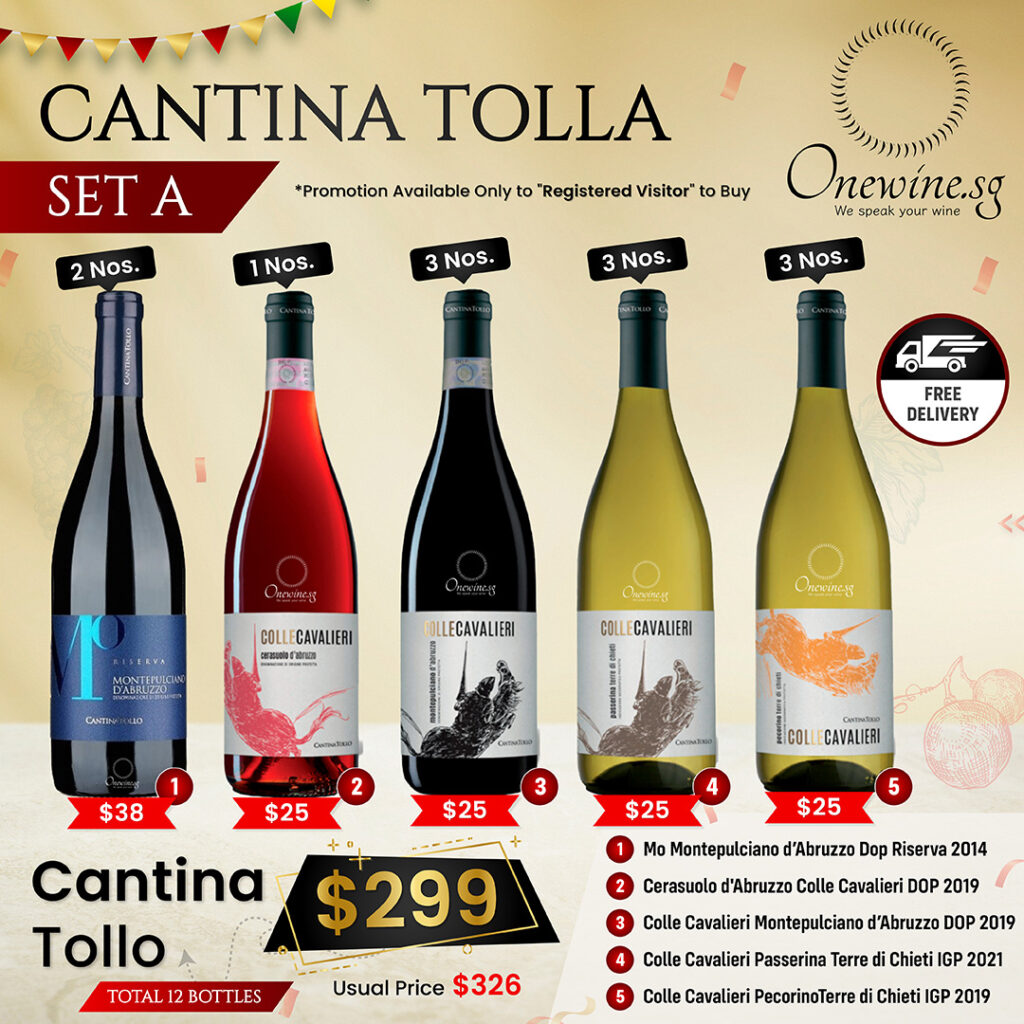 Cantina Tolla SET A Total 12 bottles