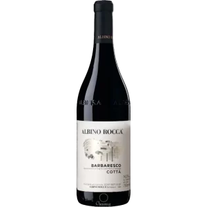 Albino Rocca Barbaresco Cottà 2016 red wine bottle – award-winning Nebbiolo from Piedmont, Italy