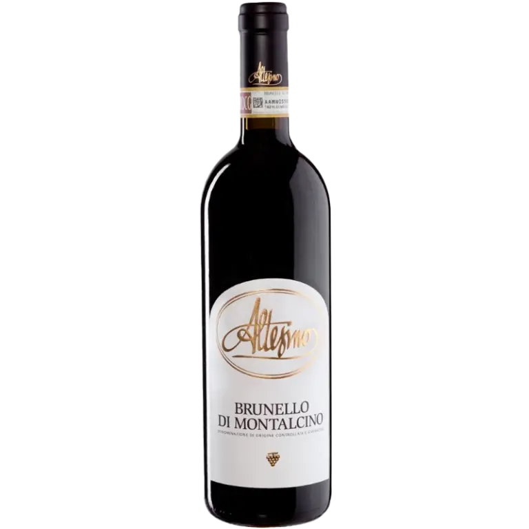 Altesino Brunello di Montalcino 2017 red wine bottle – award-winning Tuscan Sangiovese with 95 points from James Suckling