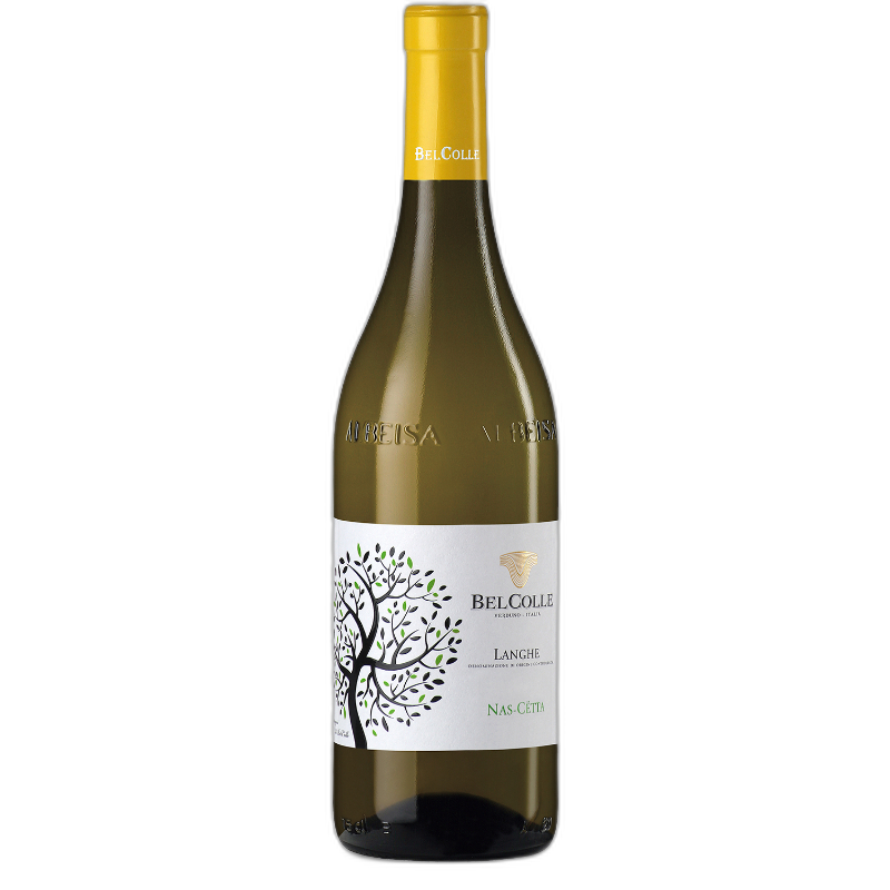 Bottle of Bel Colle Langhe Nascetta DOC 2021 white wine
