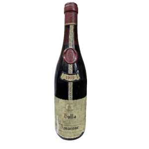 Bottle of Bolla Amarone Valpolicella 1977 Cantina del Nonno red wine
