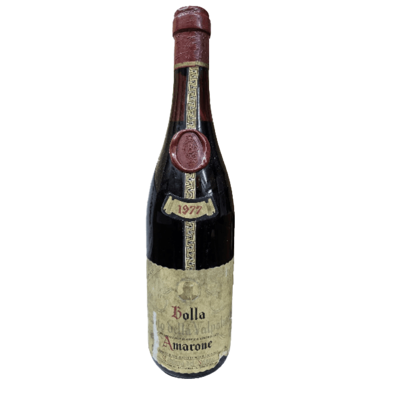 Bottle of Bolla Amarone Valpolicella 1977 Cantina del Nonno red wine