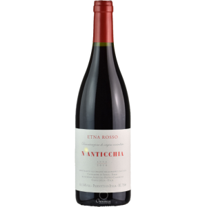 Bottle of Caciorgna Pietro N’Anticchia Etna Rosso Sicilia 2014 red wine