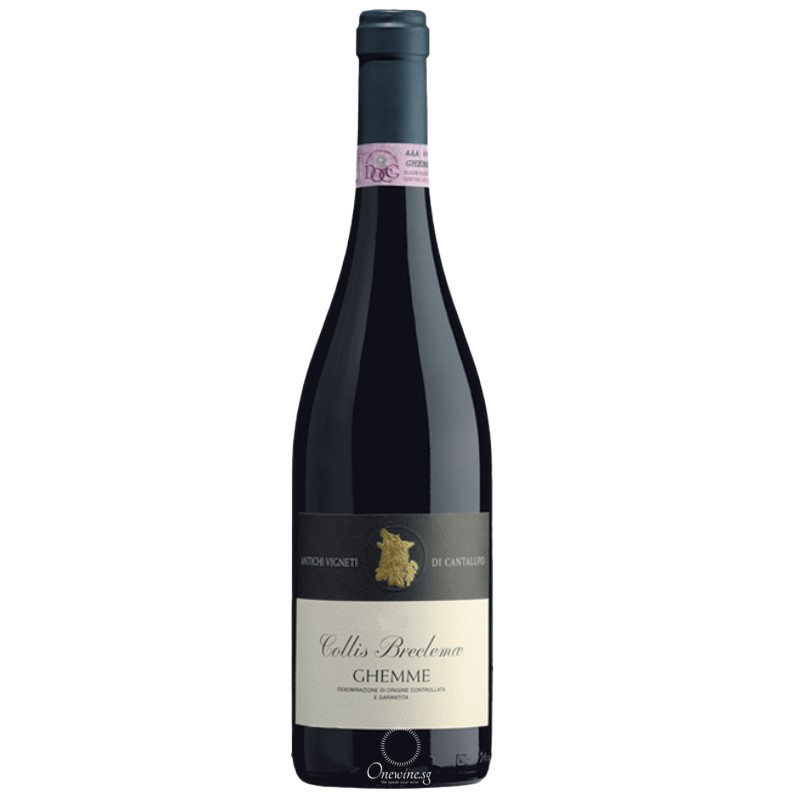 Bottle of Cantalupo Ghemme Collis Breclemae DOCG 2004 red wine