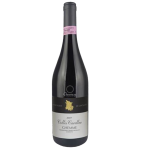 Bottle of Cantalupo Ghemme Collis Carellae DOCG 2007 red wine
