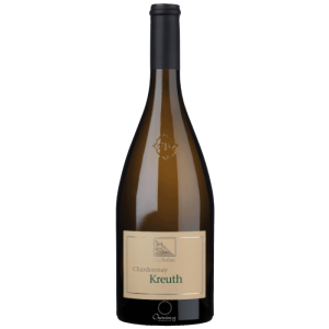 Bottle of Cantina Terlan Chardonnay KREUTH DOC 2021 white wine