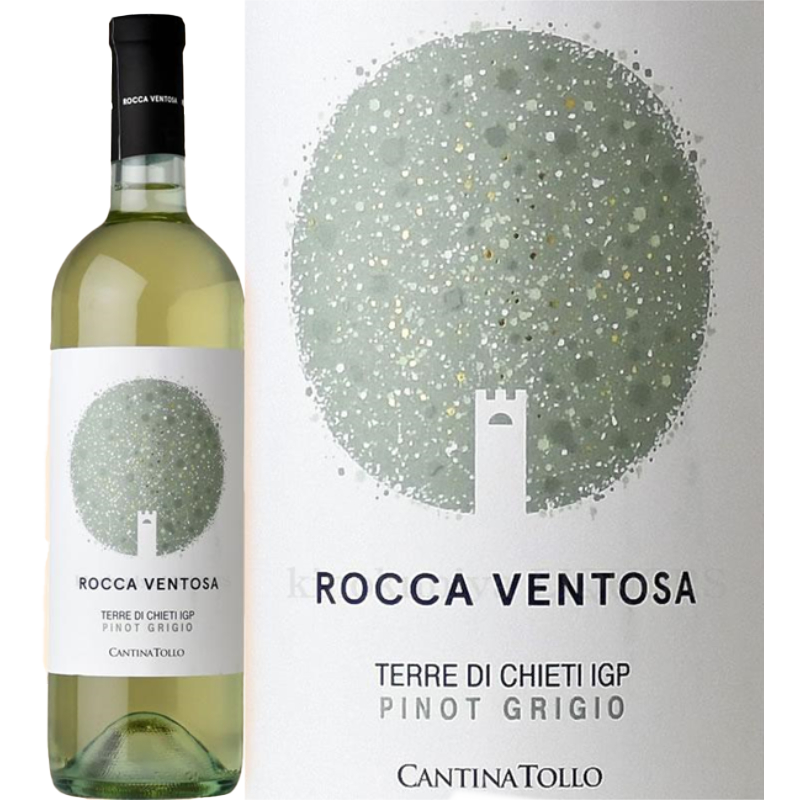 Cantina Tollo Pinot Grigio Terre di Chieti IGP Rocca Ventosa 2023