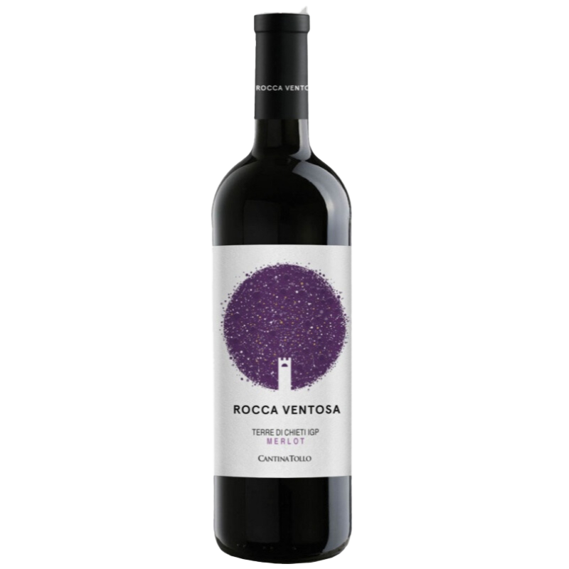 Cantina Tollo Merlot Terre di Chieti IGP Rocca Ventosa 2023