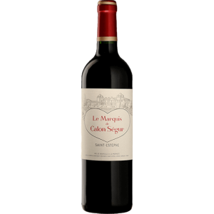 Le Marquis de Calon Segur AC Saint Estephe 2019