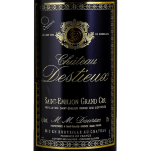 Chateau Destieux AC Saint Emilion Grand Cru 2016
