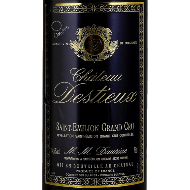 Chateau Destieux AC Saint Emilion Grand Cru 2016