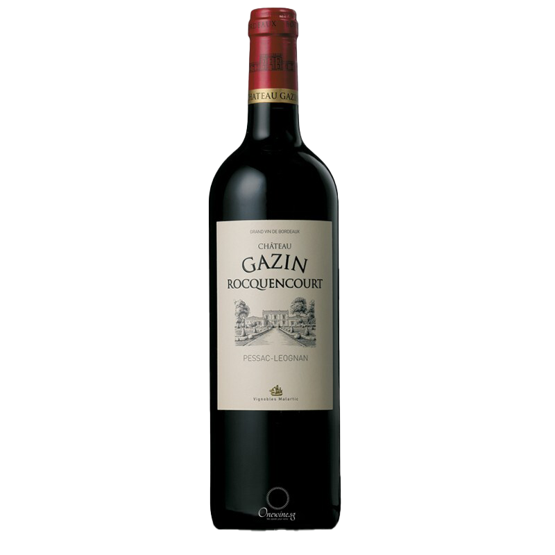 Chateau Gazin Rocquencourt AC Pessac Leognan 2012
