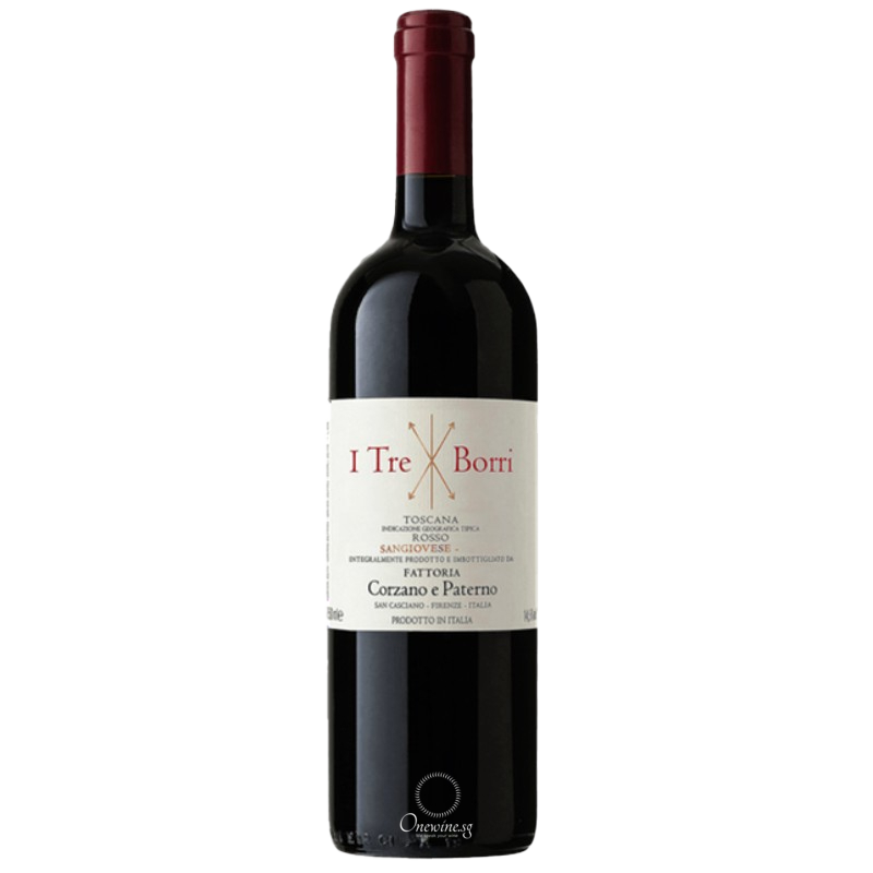Corzano e Paterno I Tre Borri Toscana IGT Sangiovese 2018