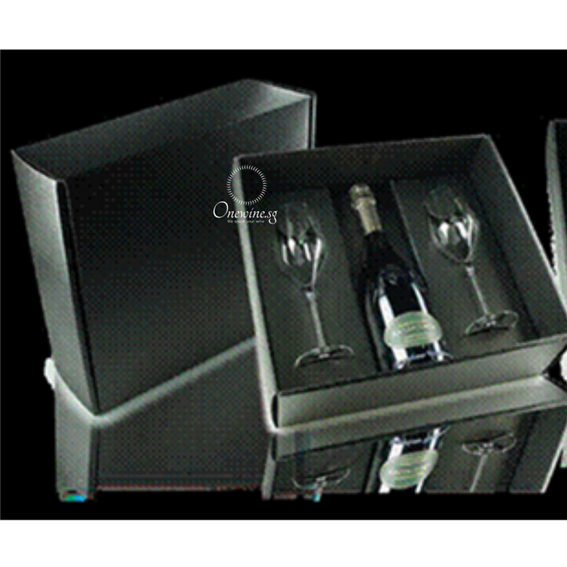 Loredan Gasparini Venegazzu Gift Set 2 Flute + 1 Prosecco Valdobbiadene Cuvee NV