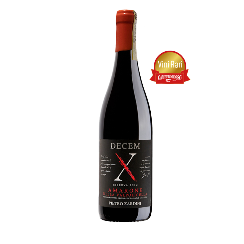 Pietro Zardini Amarone DECEM della Valpolicella Riserva 2012