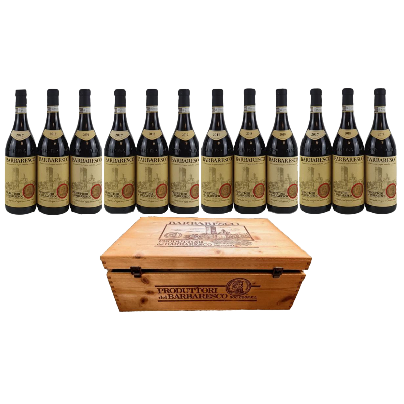 Produttori del Barbaresco Barbaresco Vertical Vintages (4 x 2017-2018-2019) OWC