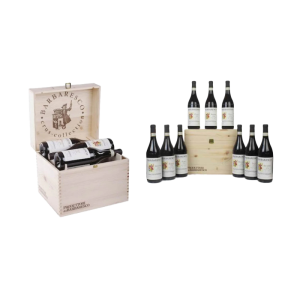 Produttori del Barbaresco Cru Collection Assortment Original Wooden Case of 9 bottles of vintage 2017