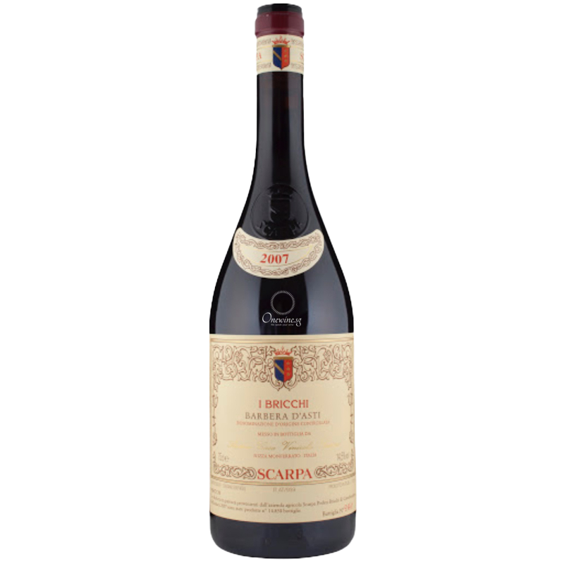 Scarpa Barbera d'Asti "I Bricchi" 2007